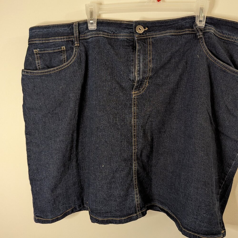 St. John's Bay Denim Skort, size 24